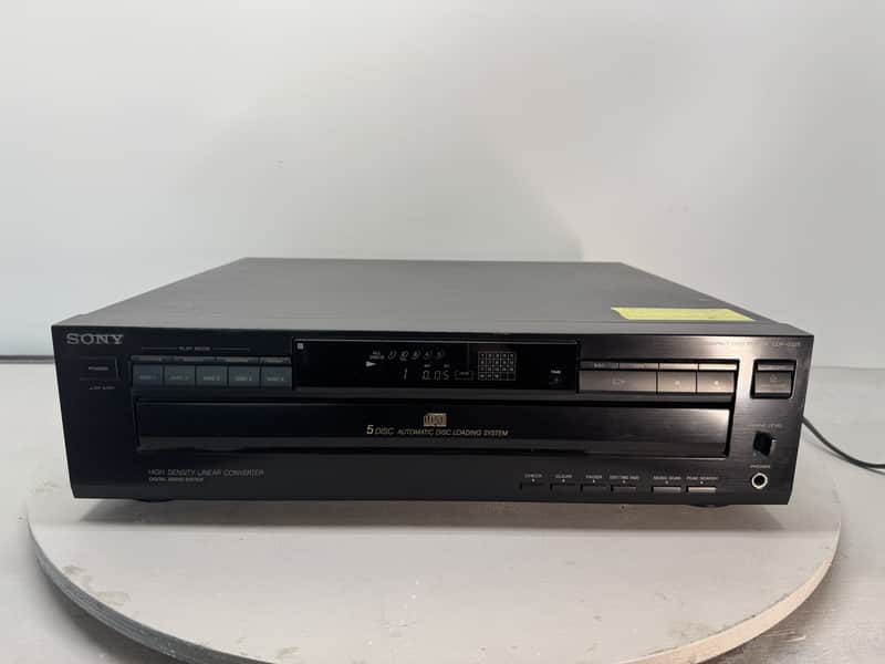 Sony CDP-C325 CD Changer 5 Disc Automatic Loading HiFi Stereo Japan Audio