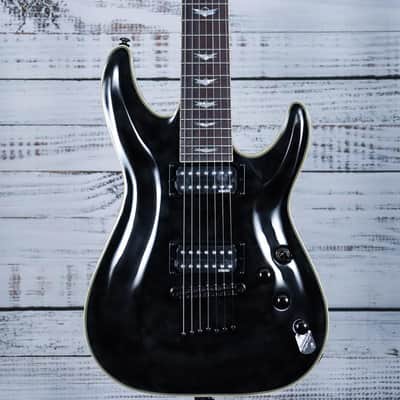 *DEMO* Schecter Omen Extreme-7 | See-Thru Black image 1