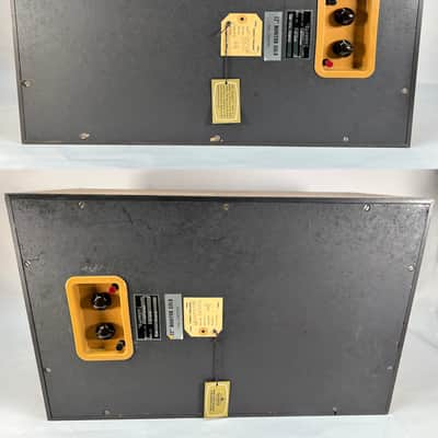 1969 Pair TANNOY Mallorcan Bookshelf Speakers • Monitor Gold • LSU HF/12/8 • Original • Excellent image 12