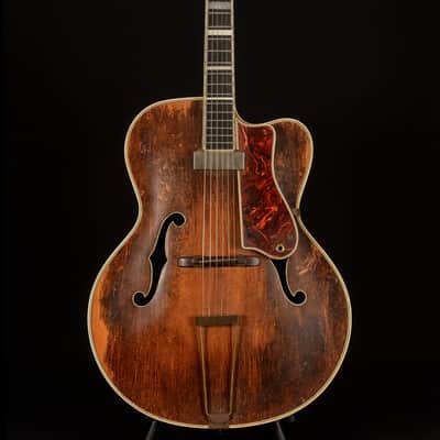Jensen Archtop w. Walchris Pickup 1950s image 2