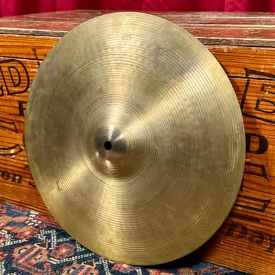 14" Zildjian A 1970s New Beat Hi-Hat Cymbal Pair 858g/1378g *Video* Bild 9