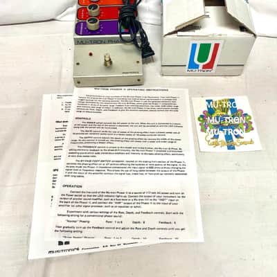 ORIGINAL MU-TRON MUTRON MU TRON MUTRON II 1976 WITH REPRO BOX image 2