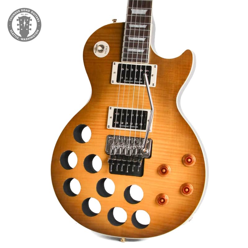2013 Epiphone Les Paul Plus Top Pro FX in Honeyburst image 1