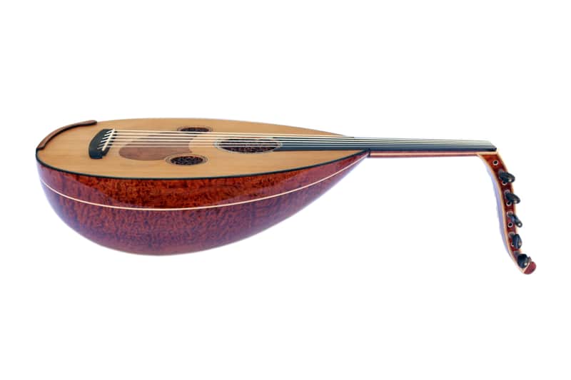 Special 3/4 Zenne Oud Ud Turkish String Musical Instrument UNQ-2Z By Miras image 1