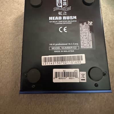 Akai E2 Headrush Delay/Looper 2010s - Blue image 2