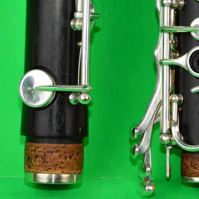 Selmer CL210 - Intermeadiate Level Grenadilla Wood Clarinet - Silver Plated Keys, New Pads image 6