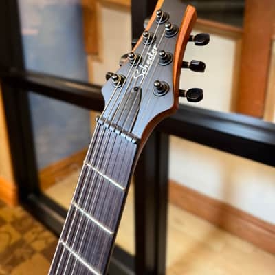 Schecter Rob Scallon Signature C-7 Multiscale 2022 - Present Satin Dark Roast image 3