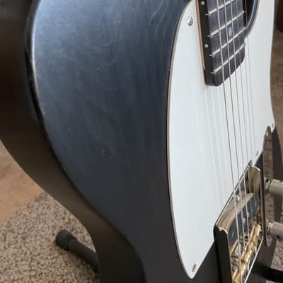 Esquire 1 3/8” Knotty Pine Body ‘59 Les Paul sized neck Custom Build image 5