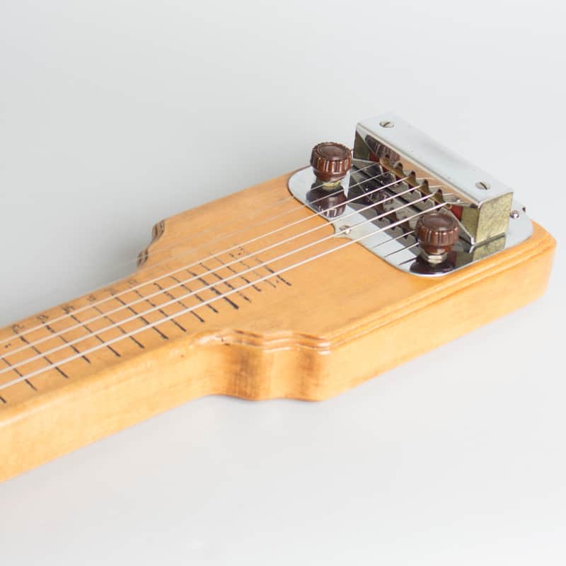 K & F Student Lap Steel Electric Guitar (1945), grey chipboard
