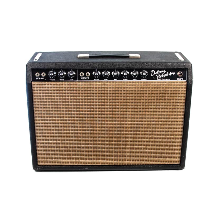 1964 Fender Deluxe Reverb Amp Owned by Brian Setzer image 1