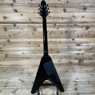 Gibson Custom Shop Murphy Lab 1979 Kirk Hammett Flying V Replica Aged Electric Guitar - Ebony image 5