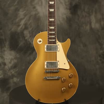 original 1957 Gibson Les Paul RARE Goldtop with a MAHOGANY TOP!!! image 2