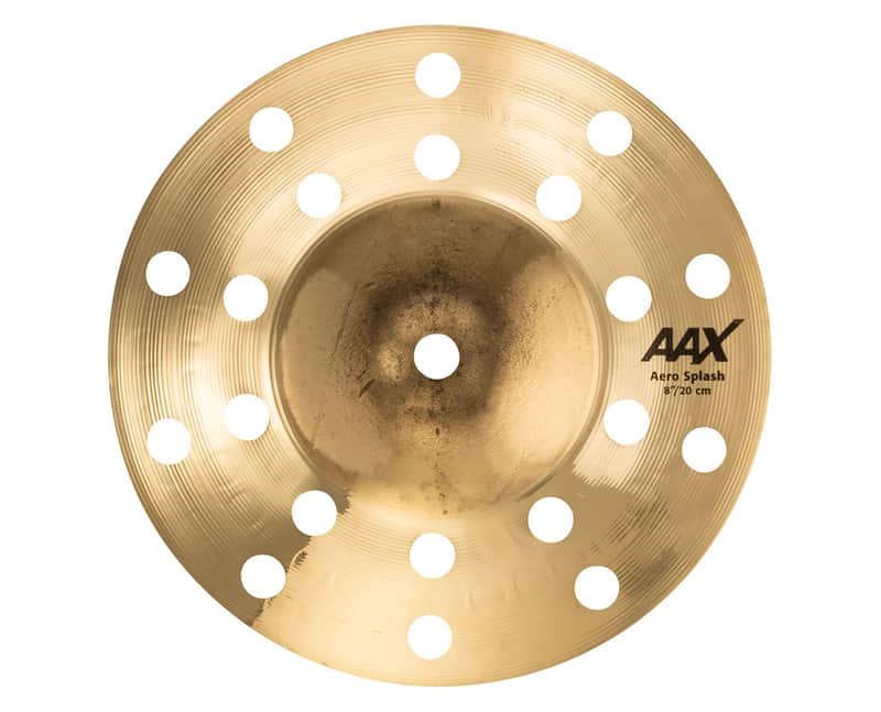 Sabian 8" AAX Aero Splash Brilliant Cymbal image 1
