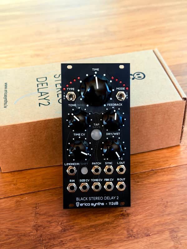 Erica Synths Black Stereo Delay