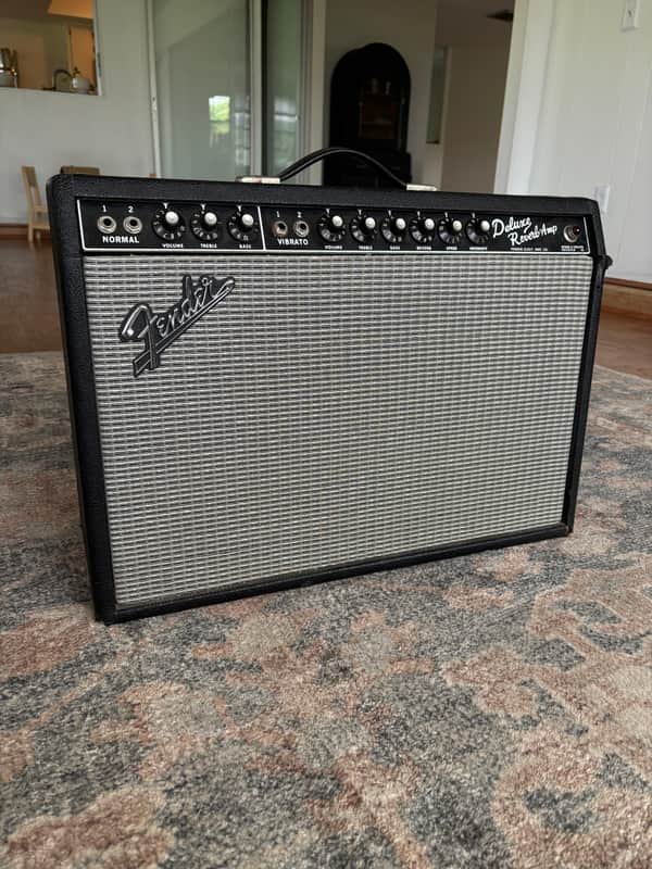 1977-78 Fender Deluxe Reverb • Mercury Magnetics • Weber Ferromax • Serviced • Player’s Amp image 1