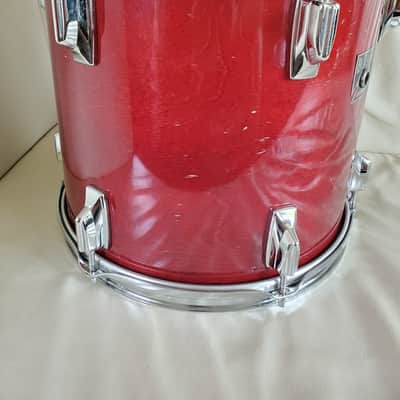 Tama Superstar 12x11 Tom 1980s - Cherry Wine image 9