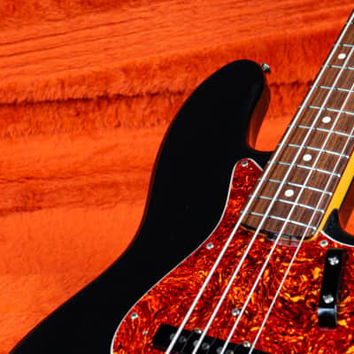 Fender Jazz Bass 62 Stack Knob Reissue ! 1992 - Black image 11