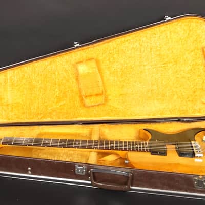 Vintage 1975 Gibson L6-S Maple Electric Guitar w/ Teardrop Hard Case image 12