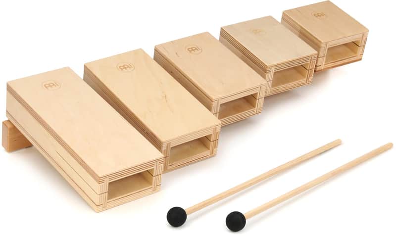 Meinl Percussion Temple Blocks - Natural Finish image 1