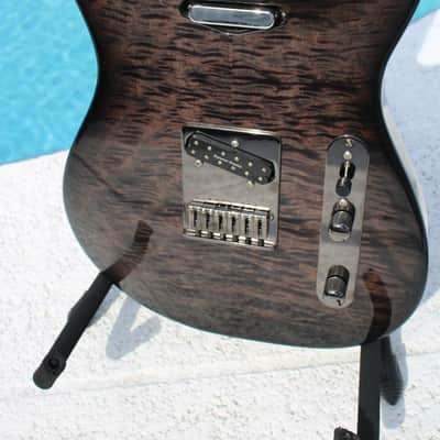 Warmoth Telecaster - Mahogany/QM Body, FM/RW Neck image 2