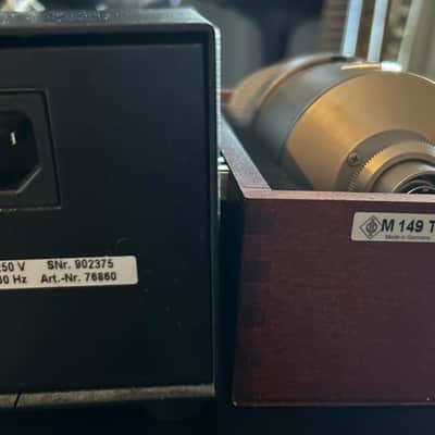 Big warm classic Neumann tube mic! M 149 Large Diaphragm Multipattern Tube Condenser Microphone 1999 - Present - Nickel image 6