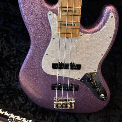 Fender Limited Edition Adam Clayton Jazz Bass 2017 - Purple Sparkle image 9
