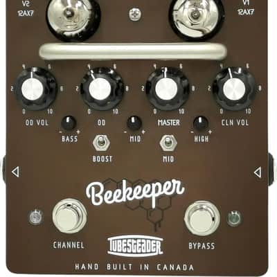 Tubesteader Beekeeper Dual-Channel Preamp Effects Pedal image 1