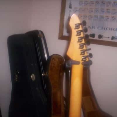 Vintage Aria Pro II / Case CT Series /Floyd Rose early 80's Red Mahogany image 9