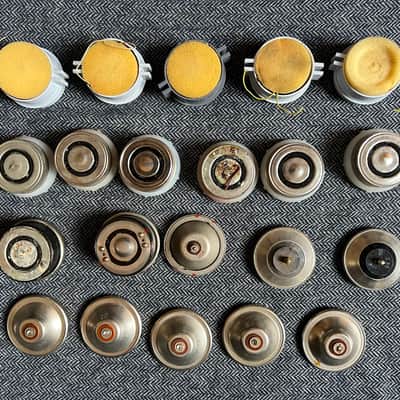 Collection of vintage microphone capsules RFT image 5