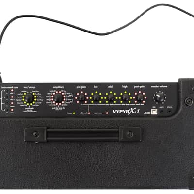 Peavey Vypyr X1 20-Watt 1x8" Digital Modeling Guitar Combo 2021 - Present - Black image 2