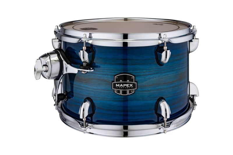 Mapex Armory 12x8 Rack Tom - Blue Wave Burst image 1