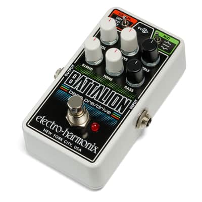 New Electro-Harmonix EHX Nano Battalion Bass Preamp DI Pedal! w/ Power supply! image 3