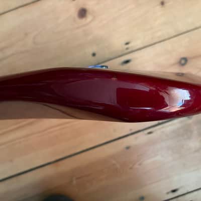 Unbranded Transparent Red Burst S Type Guitar Body inc Bridge image 22