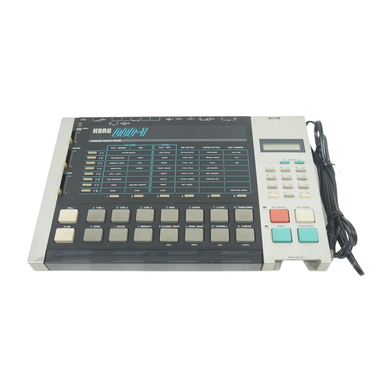 【良品】KORG DDD-1ヴィンテージ ドラム リズム マシン シーケンサー Korg DDD-1 Dynamic Digital Drums | Reverb