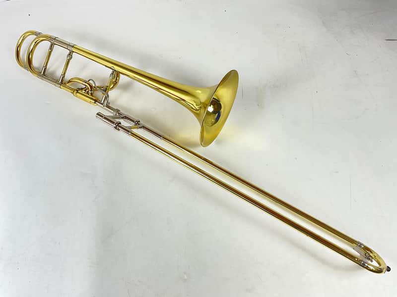 Used Yamaha YSL-882V Bb/F Tenor Trombone (SN: 352680)