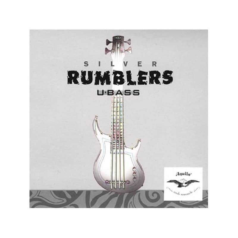 Aquila Silver Rumblers - Kala U-BASS Strings image 1