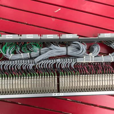 Mosses & Mitchell 1u 96 way bantam patchbay with EDAC multipin connectors ex BBC image 5
