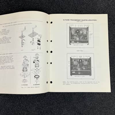 TEAC Tascam A-3300S/A-2300S Service Manual (Original) image 3
