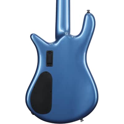 Spector Euro 5 Classic Electric Bass, 5-String (with Gig Bag), Metallic Blue Gloss image 7
