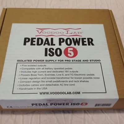 Voodoo Lab Pedal Power ISO-5 Isolated Power Supply ( EU cable ) image 1