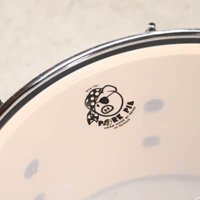 Pork Pie Little Squealer 7X12" Snare Drum Flat Black image 13