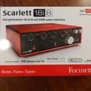 Focusrite Scarlett 18i8 2nd Gen USB Audio Interface 2016 - 2018 - Red / Black
