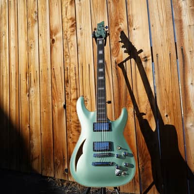 Schecter DIAMOND SERIES C-1 EA Classic - Pellham Blue 6-String Electric Guitar (2023) image 2