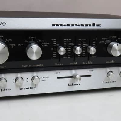 MARANTZ 3200 PRE AMPLIFIER / PREAMP +NEW GOLD CONNECTORS FULLY SERVICED RECAPPED image 2