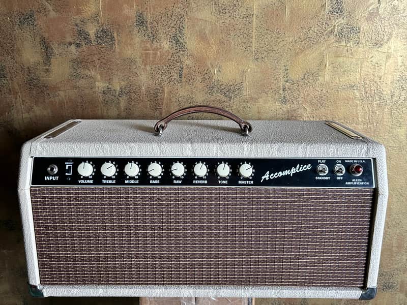 Allen Amplification Accomplice - blonde head image 1
