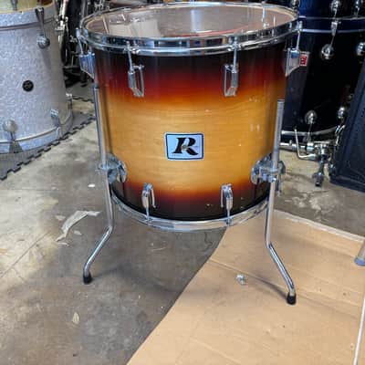 Rogers Tabacco Sunburst 18” XP8 Floor Tom image 1