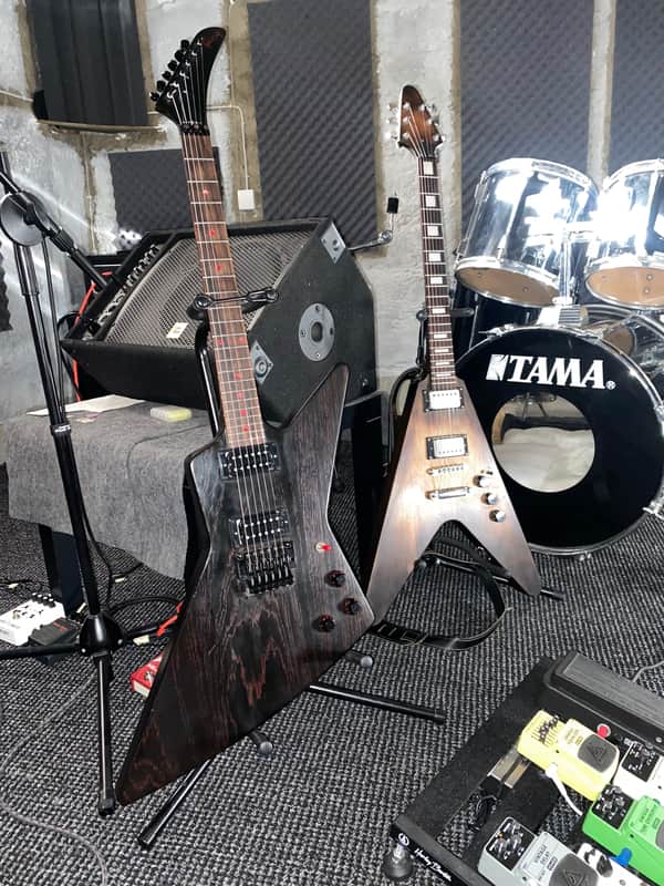 Gibson Limited Edition Vampire Blood Moon Explorer 2011 - Ebony/Red