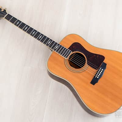 1988 Guild D-60 NT Vintage Dreadnought Acoustic Guitar, Near-Mint w/ Case, Westerly image 14