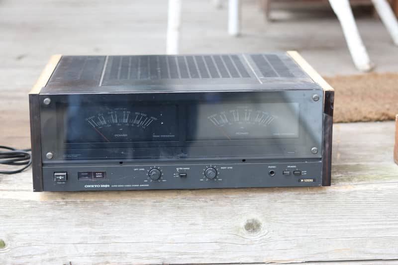 Onkyo m-506rs stereo power amplifier image 1