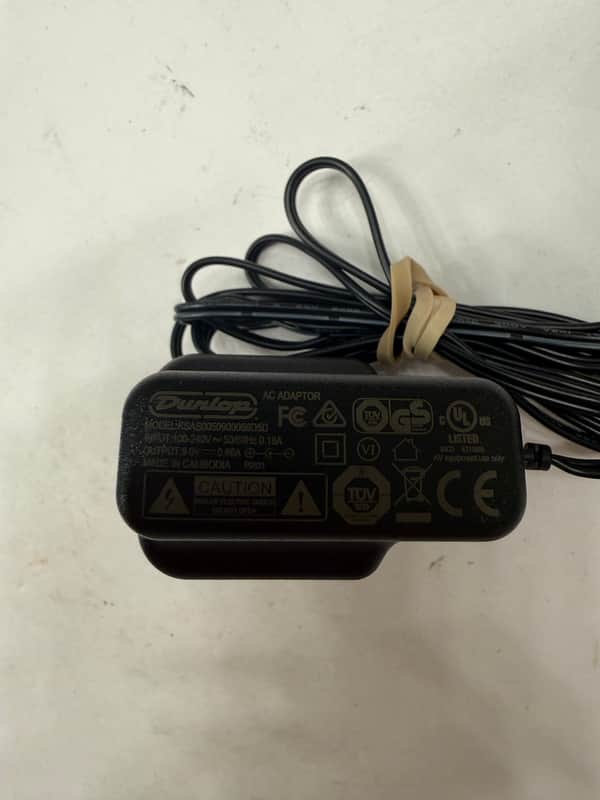 Dunlop MXR 9v 9.0v 0.66A AC/DC Guitar Effect Pedal Original Power Supply Adapter image 1